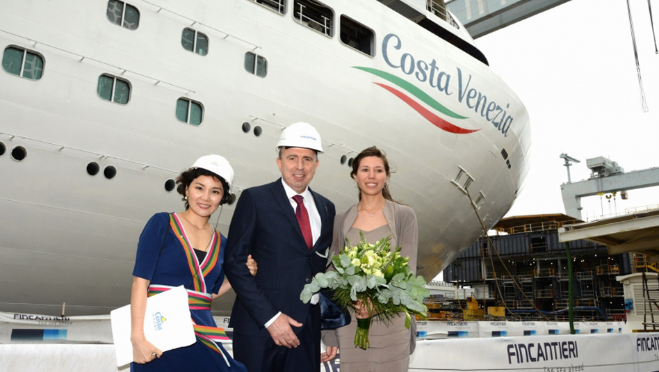קוסטה ונציה: עוד שלב בבניית האנייה לשוק הסיני. צילום יח"צ