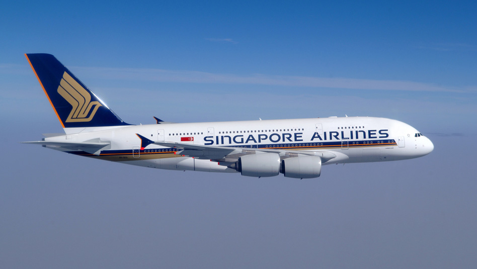 סינגפור איירליינס: מטוס איירבוס A380. צילום סינגפור איירליינס