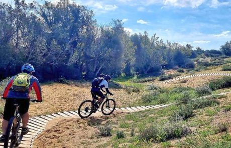 קק"ל פותחת מסלול רכיבת שטח לרוכבי אופניים, ביער יד מרדכי