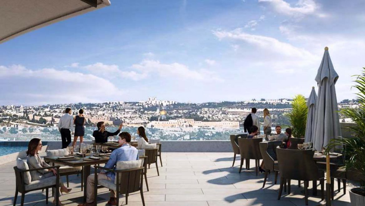 1,360 חדרים ב- 6 מלונות חדשים בירושלים, במתחם רכס ארמון הנציב