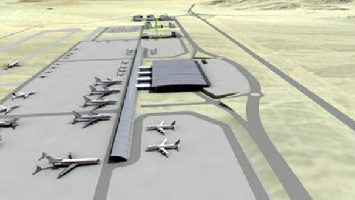 פרויקט הקמת נמל התעופה הבינלאומי מתקדם  בצעדי  ענק