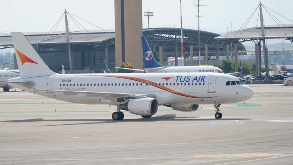 חברת TUS Airways הקפריסאית חוזרת להפעיל טיסות ישירות מישראל