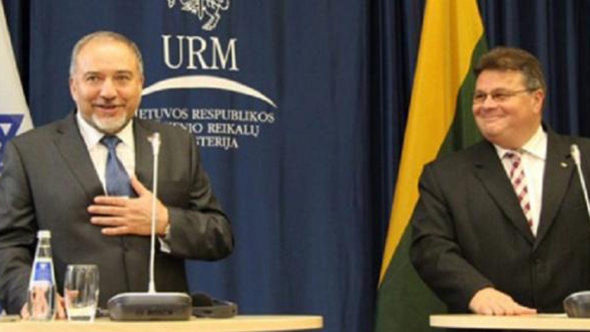 שר החוץ ליברמן הודיע על פתיחת שגרירות ישראלית בליטא