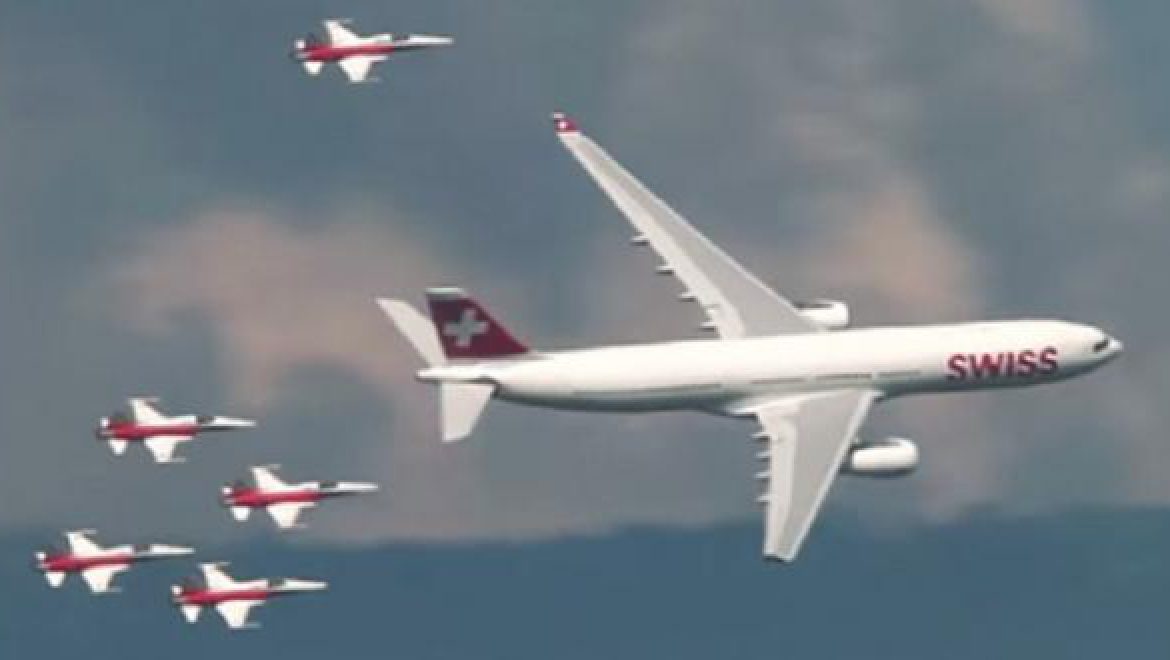 וידאו: סוויס חוגגת 100 שנה לחיל האוויר השווייצרי