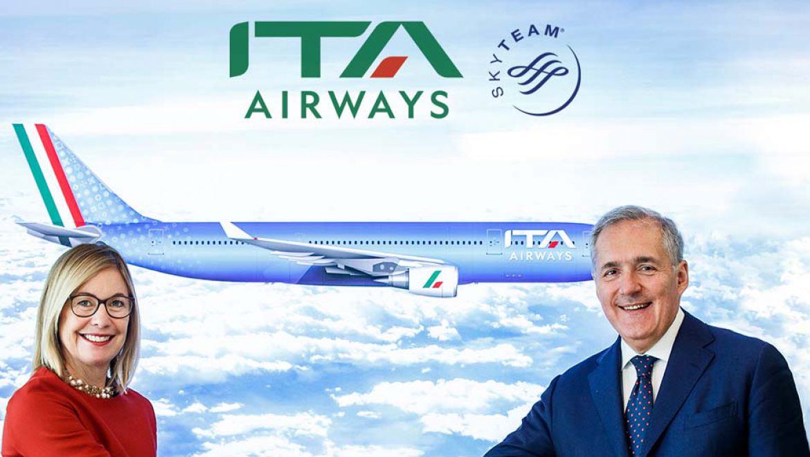 חברת ITA Airways הצטרפה ל-SkyTeam ברית חברות התעופה