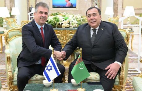 שר החוץ אלי כהן מבקר בטורקמניסטן