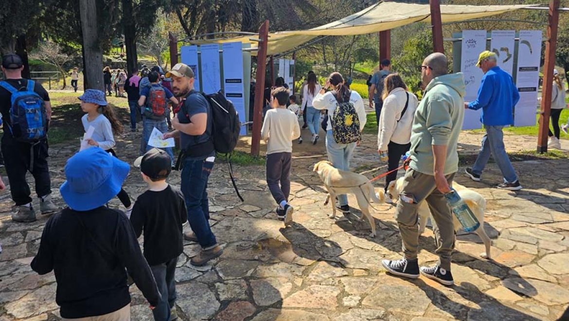 רבבות מטיילות/ים נהנו השבת מיפי הגנים הלאומיים ושמורות הטבע