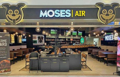 מסעדת AIR MOSES בטרמינל 3 בנתב"ג משיקה תפריט ללא גלוטן