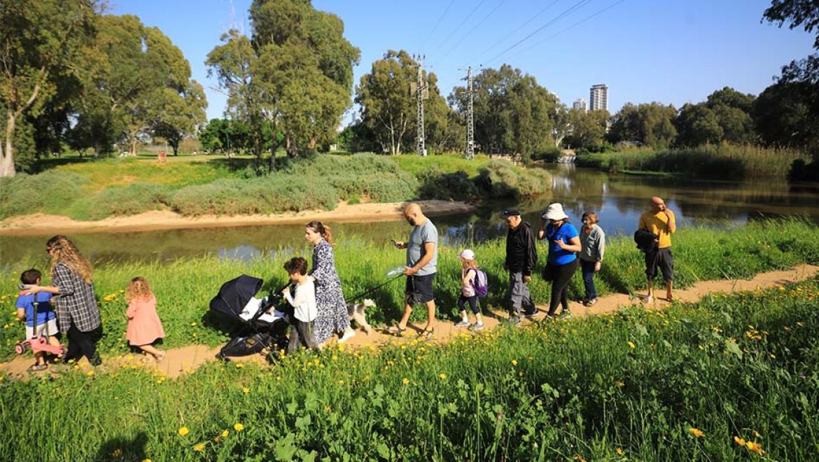 "בשביל הירקון": עשרות אירועי טבע ותרבות לאורך נחל הירקון