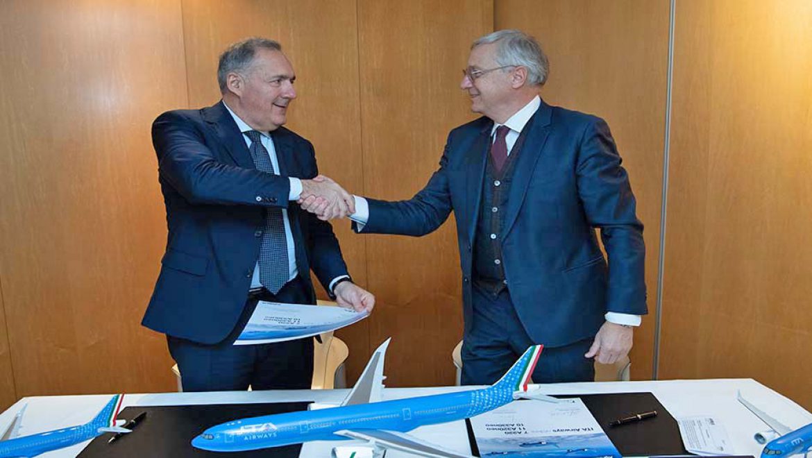 חברת ITA Airways ביצעה הזמנה ל-28 מטוסי איירבוס