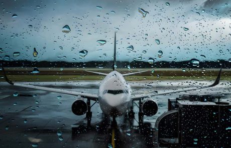 נמל התעופה של פלמה דה מיורקה הוצף לאחר גשם כבד