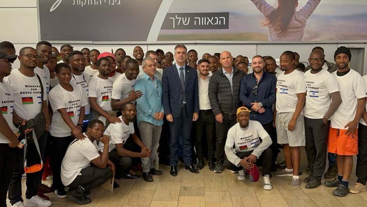 הרכבת האווירית של העובדים הזרים מתחילה להגיע לישראל