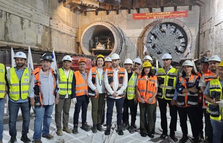 הקו הירוק של הרכבת: הערב נפרצה המנהרה בתחנת כיכר רבין בתל-אביב