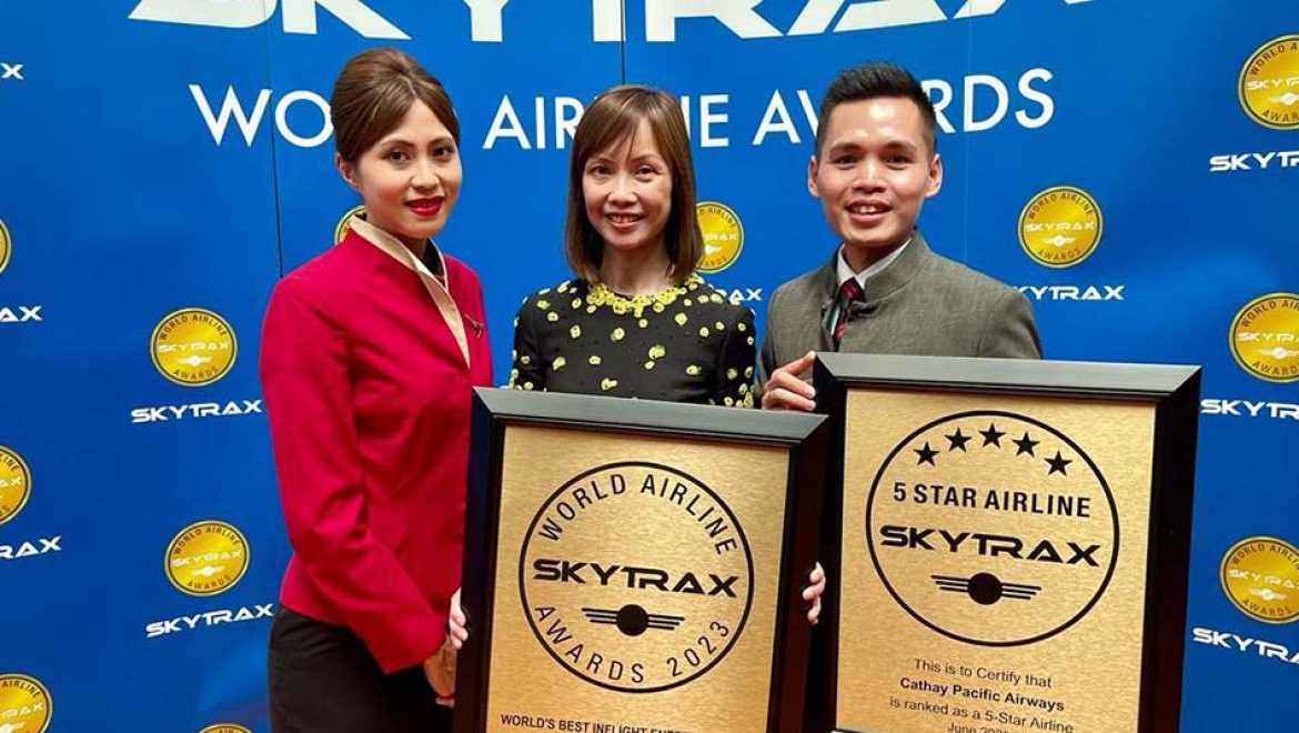 קתאי פסיפיק זוכה בפרס Skytrax עבור הבידור בטיסה הטוב בעולם
