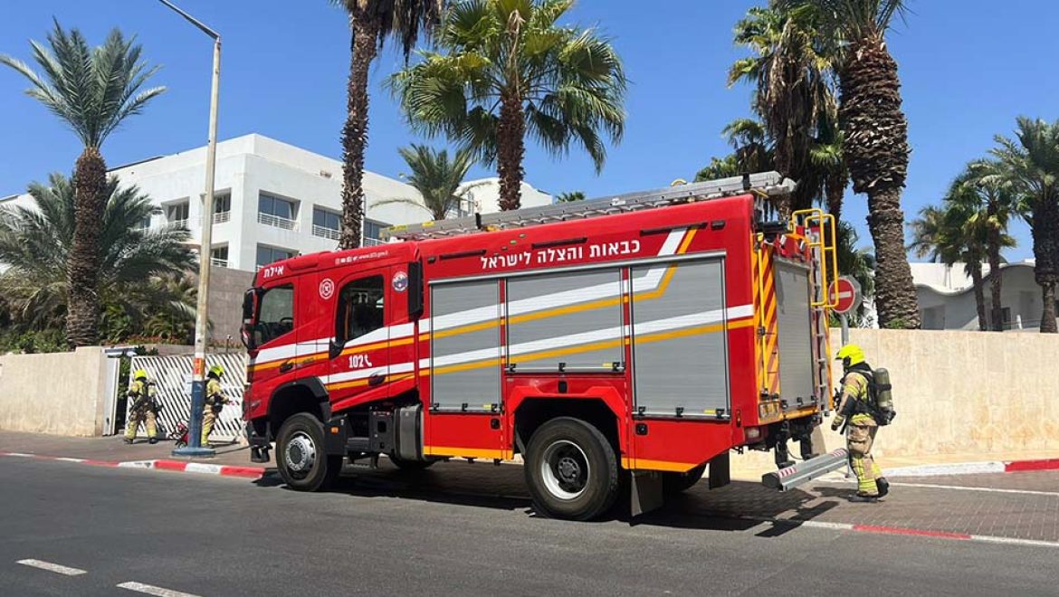 שריפה פרצה במלון ״לאונרדו פריוויליג׳״ אילת