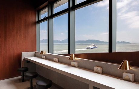 קתאי פסיפיק חנכה את Shekou ferry lounge, בנמל שנג'ן