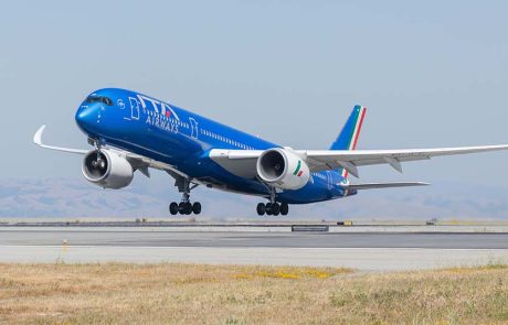 חברת ITA Airways זוכה לדירוג ארבעה כוכבים מ-Skytrax