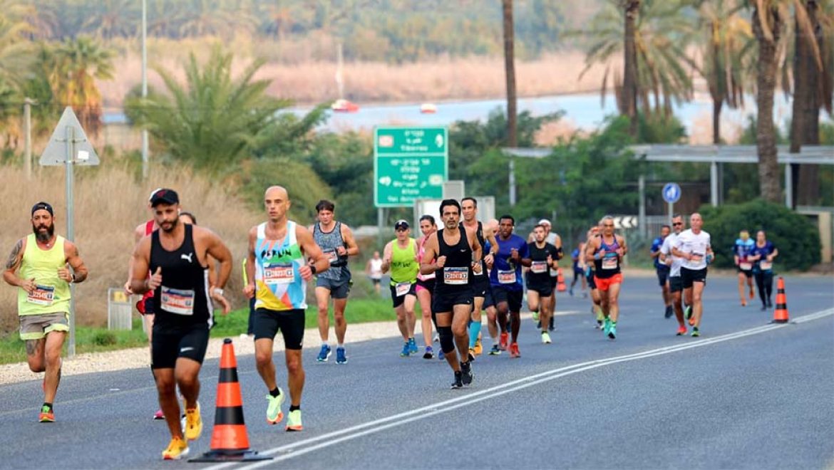 התיירות בצפון מתעוררת עם מרתון Winner טבריה הבינלאומי