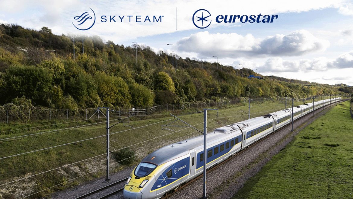 הדרך לנסיעות בין-מודאליות: שת"פ בין Eurostar ו- SkyTeam