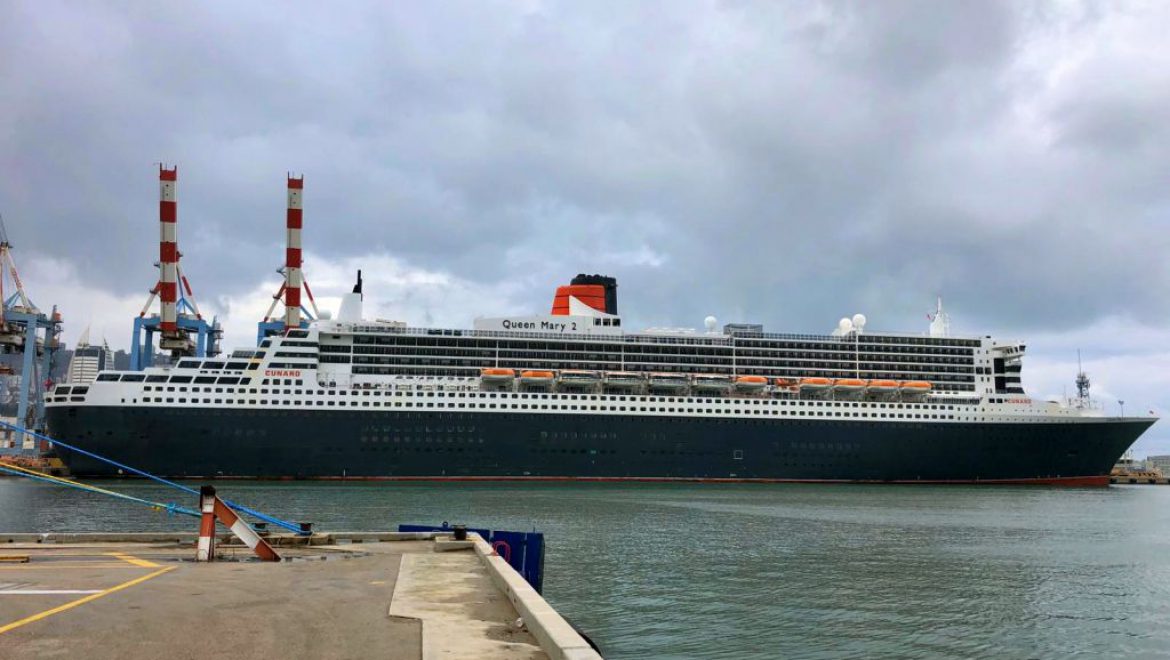 ביקור ״המלכה״ בנמל חיפה פותח שנת קרוזים עמוסה בנמל