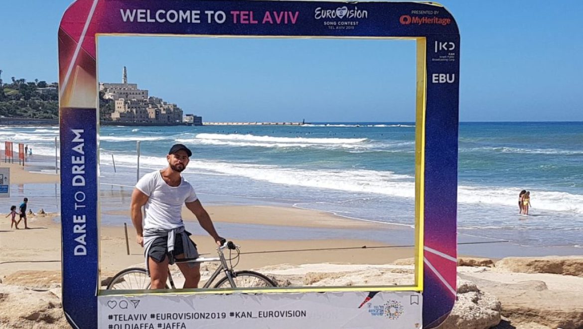 לתיירי האירוויזיון: סיורי אופניים באנגלית על קו החוף